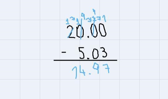 What is 20-5.035.03÷3-example-1