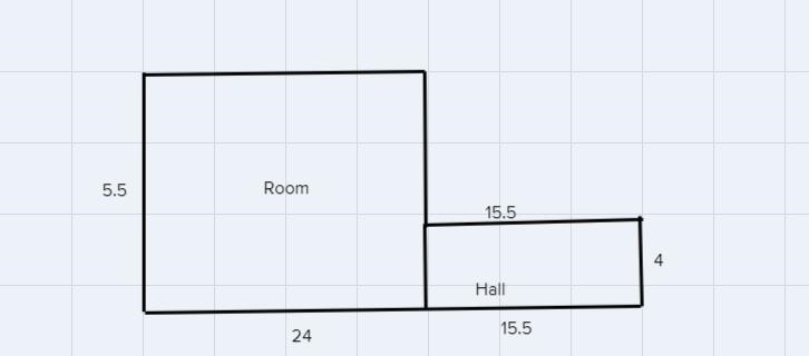 If the cost to purchase and install carpet is $4 per square foot, how much will it-example-1