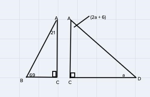 I need help finding the value of a. I can not figure out how to do this problem-example-1