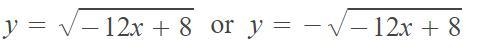 What is 12×=4-y^2+4-example-2