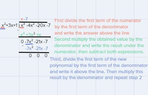 X Divide the expressions. *23-422-20x-722+3+1-example-1