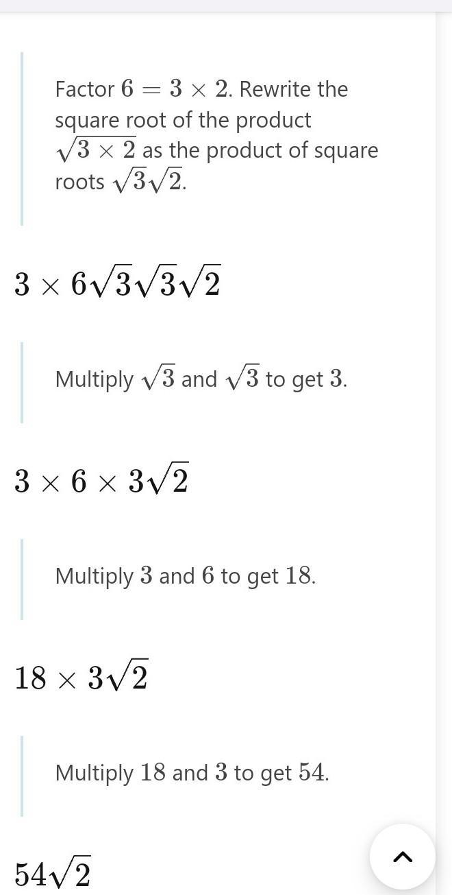 What is this expression in simplified form? 3√ 3 x 6√ 6-example-1