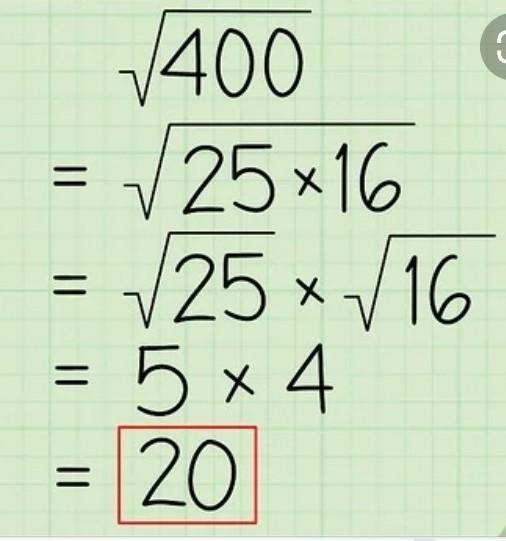 How to calculate square root without using a calculator-example-1