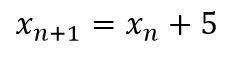 Determine if the sequence below is arithmetic or geometric and determine the common-example-1