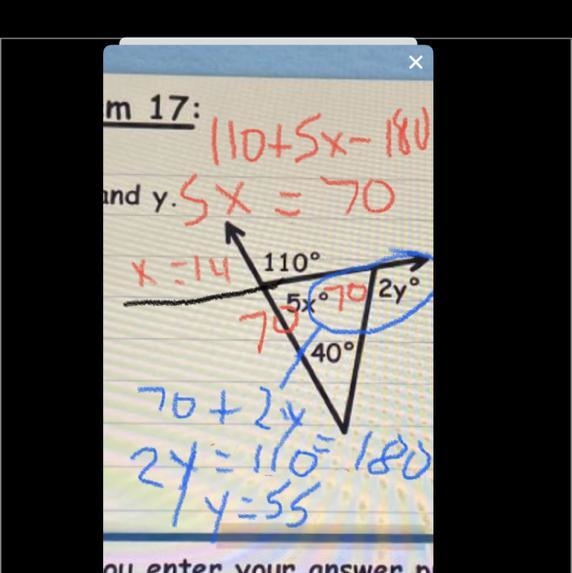 Find x and y pls help-example-1