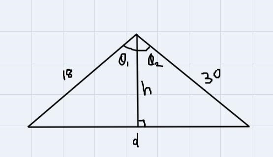 Use Law of Sines and Cosines to find the missing measurements. Round all answers to-example-1