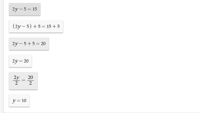 PLSSS SOLVE 2y-5=15 plss​-example-1