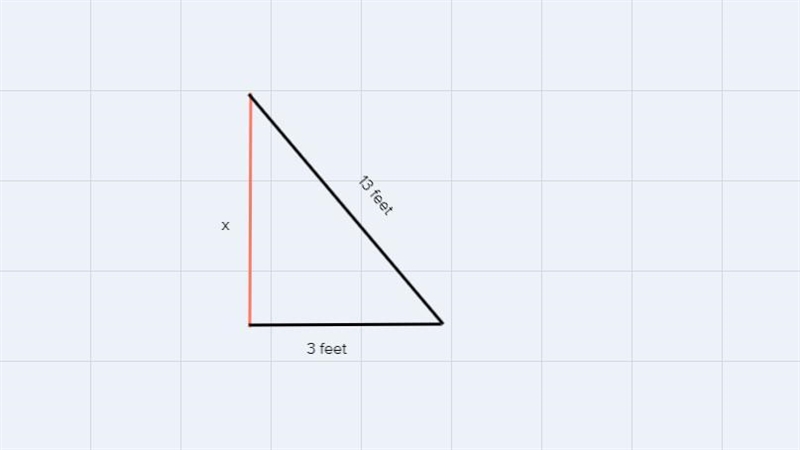 #6A 13-foot ladder leans against the side of a house with its base 3 feet from the-example-1