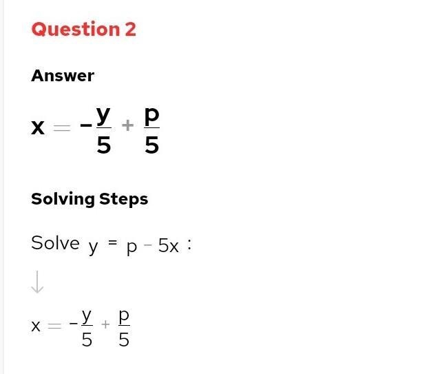 Make x the subject of each formula.​-example-2