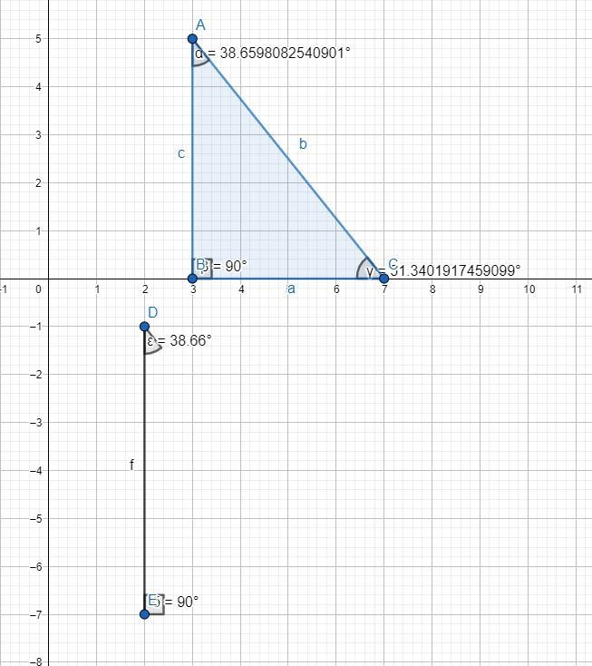 Part BNow you’ll attempt to copy your original triangle using two of its angles:Choose-example-2