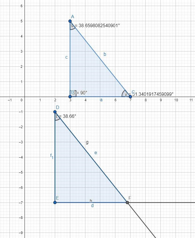 Part BNow you’ll attempt to copy your original triangle using two of its angles:Choose-example-4