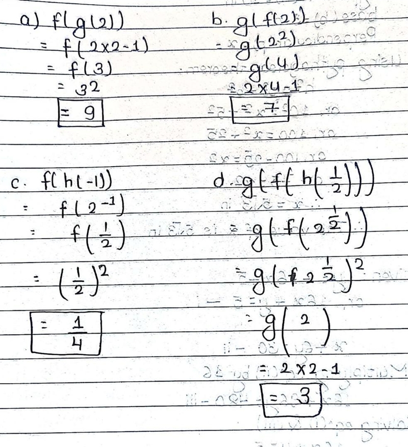 9. If f(x)=x². g(x)=2x-1. and h(x) =find the following.-example-1