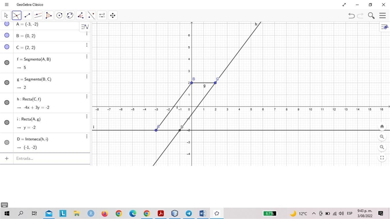 The coordinates of three vertices of parallelogram ABCD are A(-3,-2), B(0,2), and-example-1