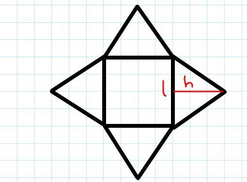 What's a method/expression to solve for serface area for 3d square pyramid-example-2