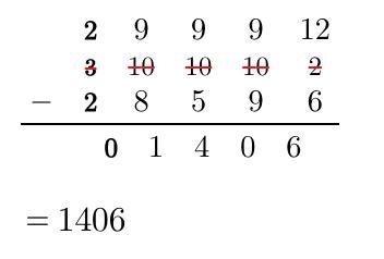 What are steps to solving 30,002-28,596-example-1