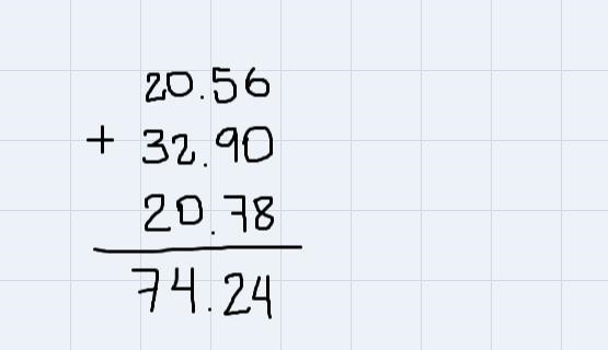 Boy earns 20.56 on Monday 32.90 on Tuesday and 20.78 on Wednesday he spends half what-example-1