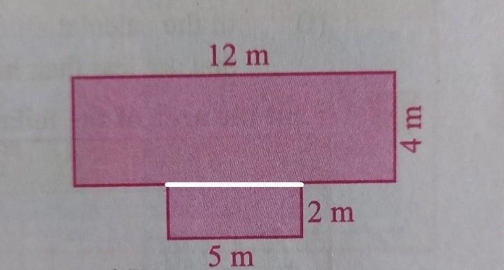 Find the area of the given figure which have all the squares corners.​-example-1