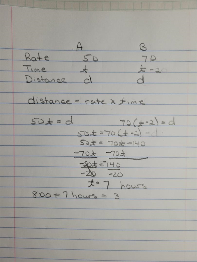 Bus A leaves Worcester at 08:00 and travels north along the N1 at 50km/h. Bus B leaves-example-1