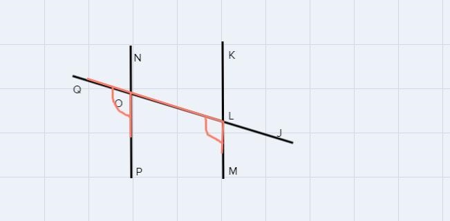 KM and NP are parallel lines.Which angles are corresponding angles?Options:a)-example-4