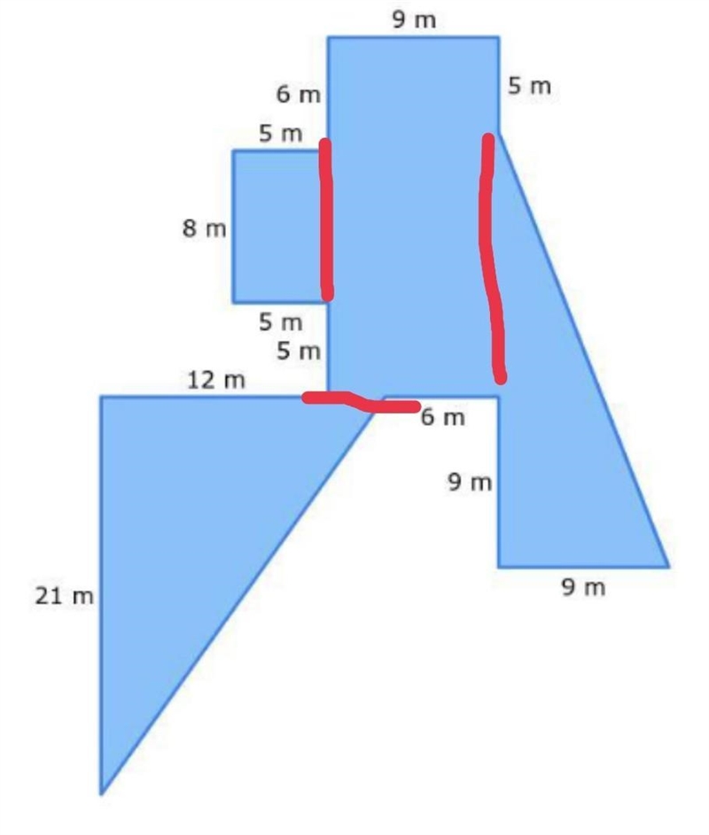 What is the area of this figure?-example-1