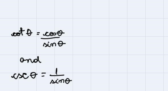 Verify the Pythagorean Identity1 + cot^2θ = csc^2θ (see image)-example-1