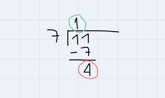 Write 11/7 as a mixed number.-example-1