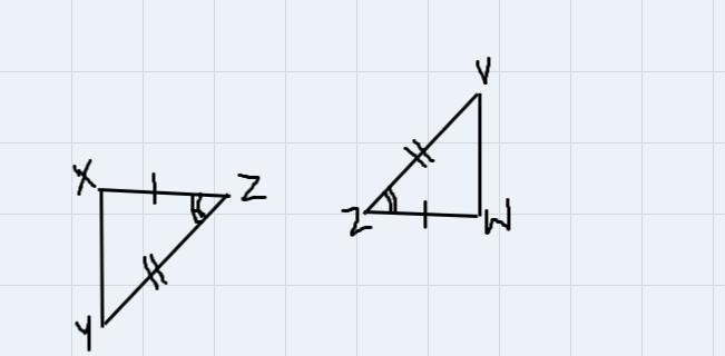 Consider the figure, where point Z is the midpoint of segments WX and VY, and the-example-1