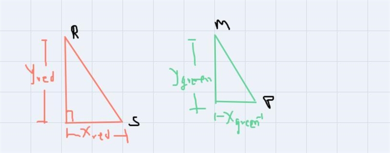 M&P is showing on the graph below if QRS has coordinates Q ( -6 ,- 7 ) and R(-8,-1) what-example-2