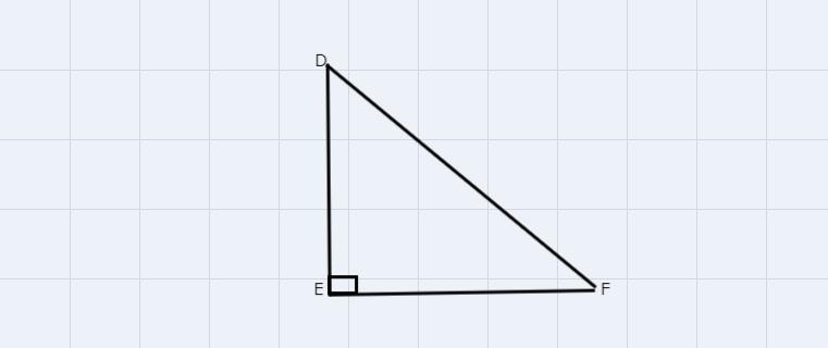 So ABC and DEF are the same triangle, this question is asking me to write an equation-example-1