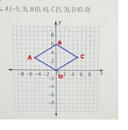 Use the figure above of Quadrilateral ABCD to answer the following: Use the check-example-1