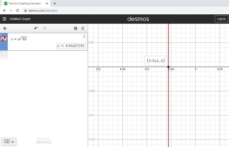 √80 in the number line-example-1