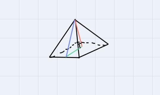 What is the exact surface area of the right rectangular pyramid below? Leave your-example-1