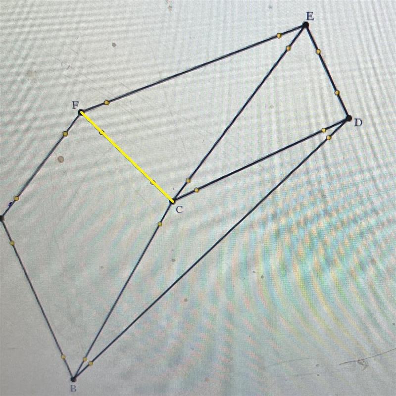 Identify CF A by clicking and dragging the small yellow dots to shade the angle.-example-1