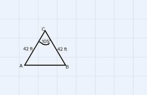 A painter needs to find the area of the gable end of a house what is the area of the-example-1