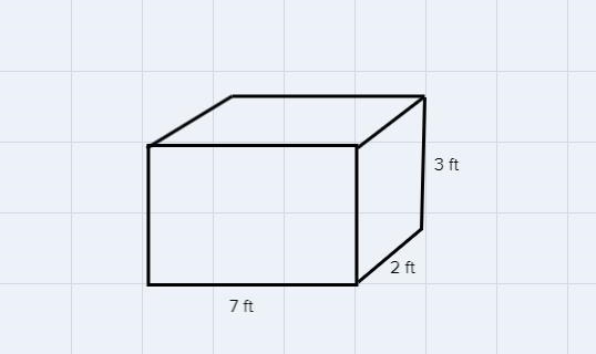 You are building a 3-foottall dresser. You want the volume to be 42 cubic feet.a. What-example-1