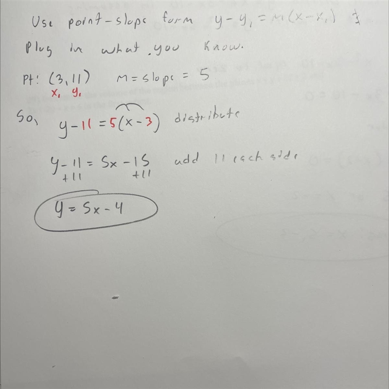 I don’t understand how to find the Linear equation.-example-1