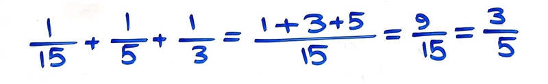 1/15 plus 1/5 plus 1/3 is equals to?-example-1