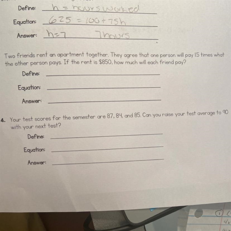 3. Two friends rent an apartment together. They agree that one person will pay 1.5 times-example-1