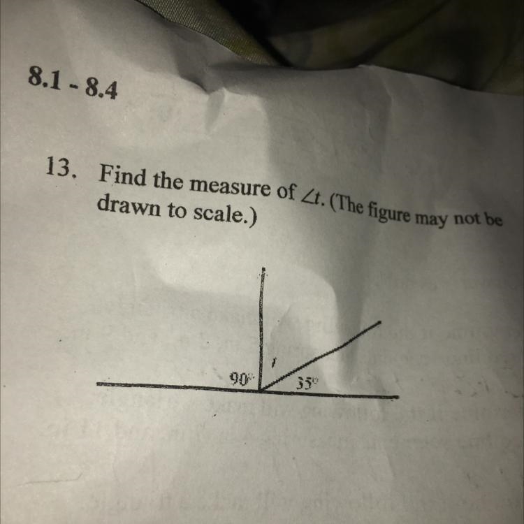 Find measure of <1. (The figure may not be drawn to scale)-example-1