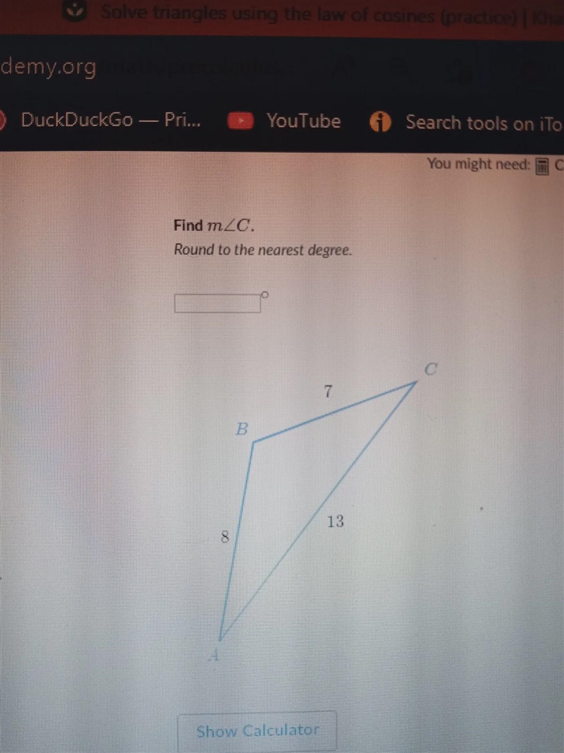 Determine the unknown angle measures of ADEF.Round to the nearest degree.m2D23.5m-example-1