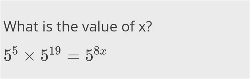 9 What is the value of x? 4. 55 x 519 = 58x-example-1