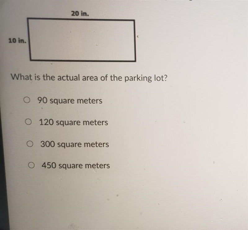 the image shows the scaled drawing of a parking lot outside of an office building-example-1