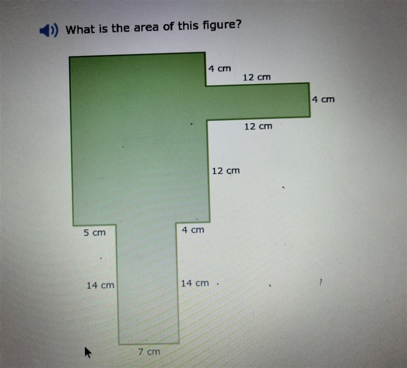 NO LINKS!! Part 16 What is the area of this figure?​-example-1