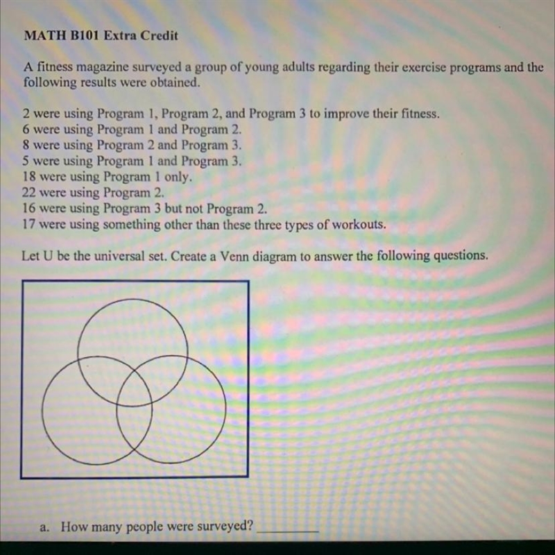 How many people were using program 2 but not program 3?-example-1