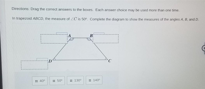 Directions: Drag the correct answers to the boxes. Each answer choice may be used-example-1