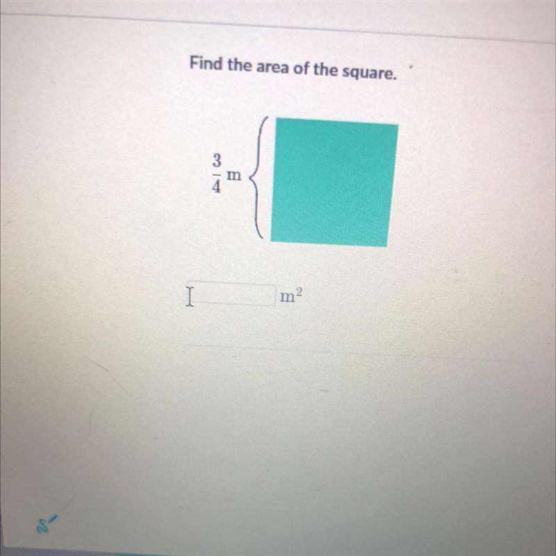 Find the area of the square. pls help!!-example-1