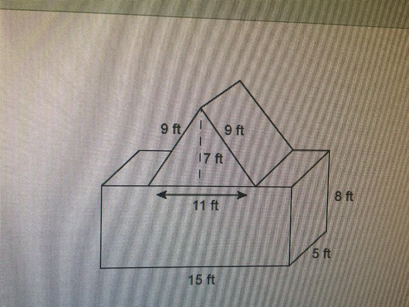 What is the surface area of this figure? Enter your answer in the box. ft²-example-1