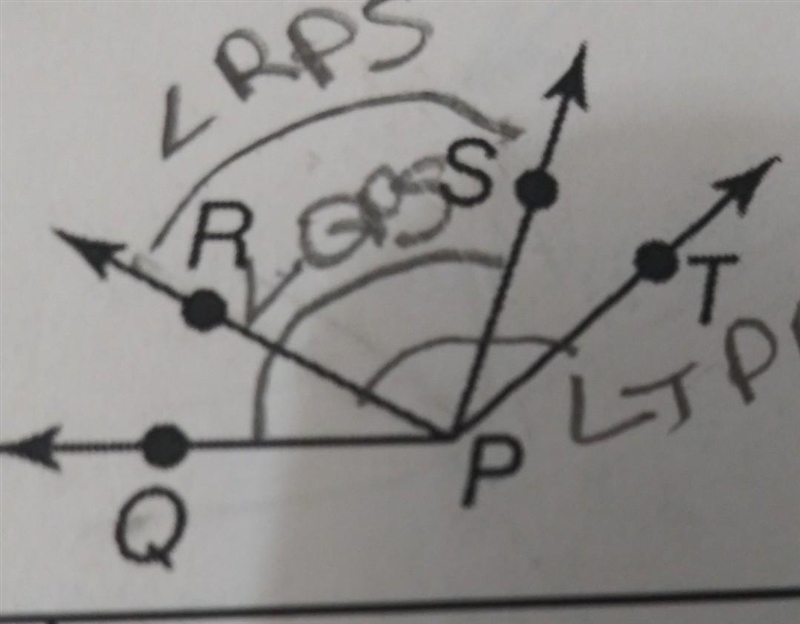 Co.plete the following proof.Given: right angle QPS is congruent to right angle TPRProve-example-1