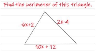 Find the perimeter of this triangle-example-1