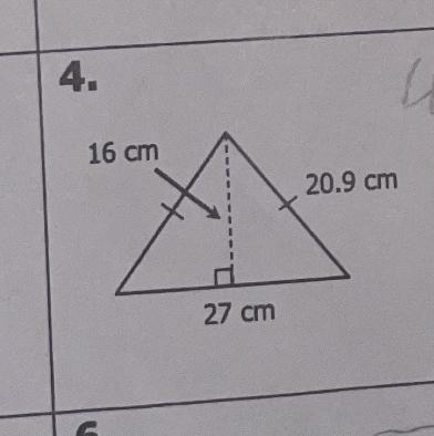 I don’t understand this it says to find the area of each figure. Round to the nearest-example-1